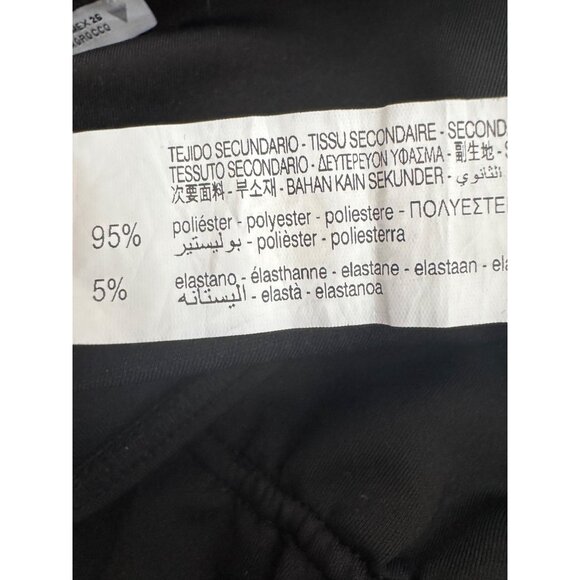 2/$30 Zara Small Black Off-Shoulder Crop Top With Ruching - Picture 6 of 10